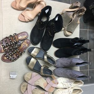 BUNDLE: Marc Fisher Wedges, Heeled Booties, Superga, Gelatin Platforms,